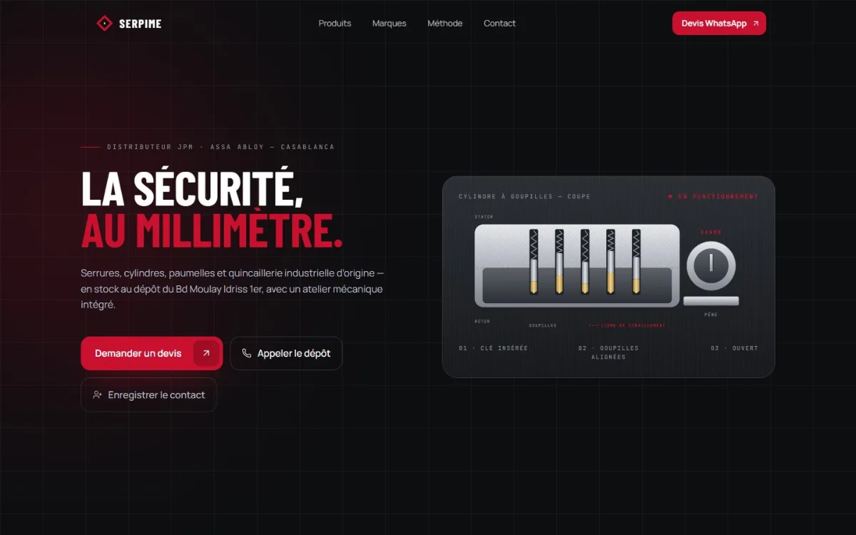 SERPIME website